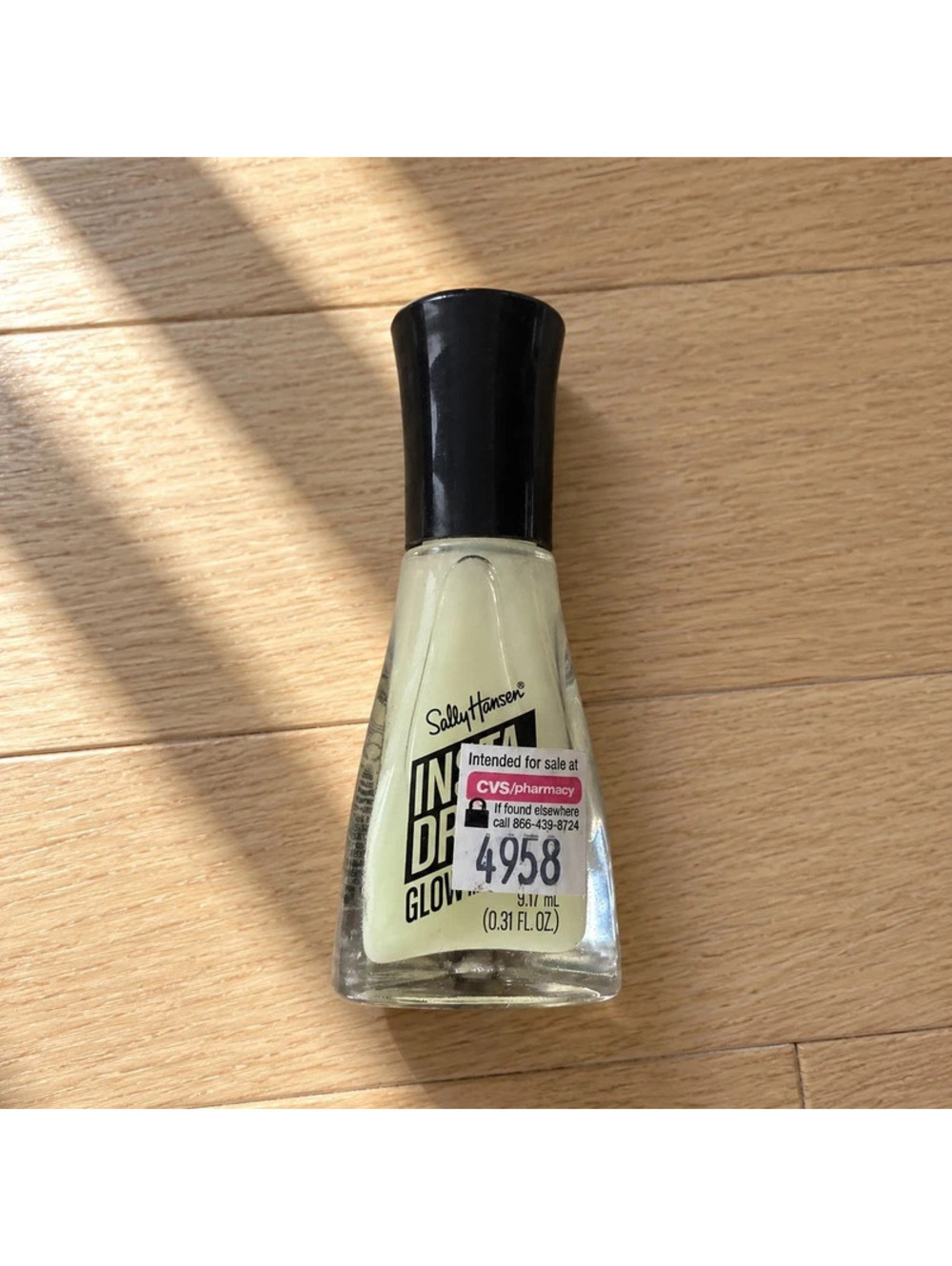 Sally Hansen Insta-Dri Fa-Boo-Lous 720 Glow in Dark Halloween Nail Polish